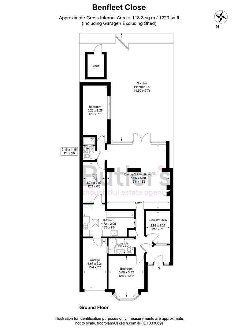 Property details for Benfleet Close, Sutton Guide price £600,000 Vebra